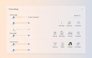 Character AI privacy settings