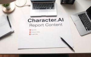Character.AI report content