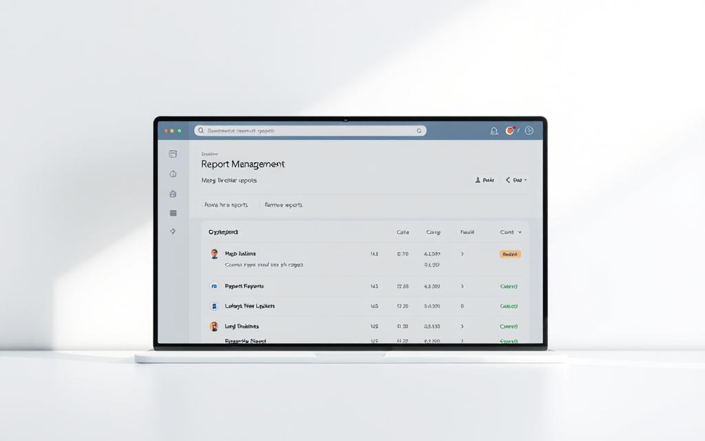 Character.AI web interface report management
